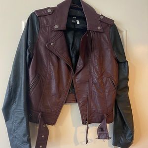 H&M Faux Leather Jacket